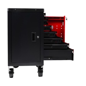 Dulap mobil pentru scule KraftDele KD1078 – cărucior atelier cu 9 sertare, gol - Img 4