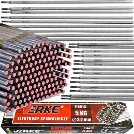 Electrozi de sudură rutilici VERKE 3,25 mm, 5 kg, pentru sudare AC/DC în toate pozițiile - Img 2