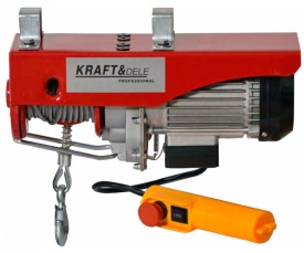 Macara electrica (electropalan) 125/250 kg, 550 W KraftDele KD1524