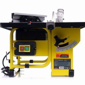 Fierăstrău de masă KraftDele KD5291, 2000W, disc 200 mm, înclinare 0-45°, pentru lemn, PAL, placaj și plastic - Img 9