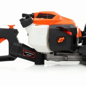 Foarfecă de tuns gard viu pe benzină KraftDele KD5020, lamă 550 mm, motor 2 timpi 25,4 cmc, mâner rotativ - Img 9
