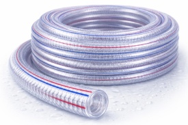 Furtun de aspirație KraftDele KD797, 2 inch, 100 m, perete 2 mm, transparent, pentru lichide și materiale vrac - Img 3