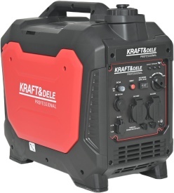 Generator de curent inverter KraftDele KD3163, 3,7 kW, 230V/12V, 2 prize AC, USB, ECO MODE, pornire manuală - Img 7