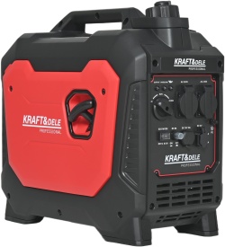 Generator de curent invertor KraftDele KD3162, 2,5 kW, 230V și 12V, port USB, ECO MODE, portabil pentru urgențe și camping - Img 2