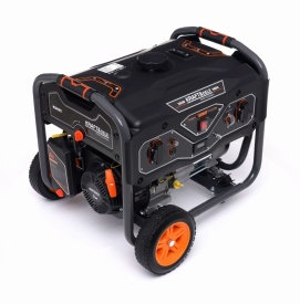 Generator de curent monofazat KraftDele KD695, 230V, 3,2 kW / 3,5 kW, rezervor 15L, ieșire 12V, open frame - Img 12