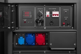 Generator de curent trifazat diesel KraftDele KD3246, 20 kW, 230V/400V, pornire electrică - Img 8