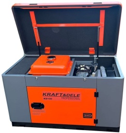 Generator diesel monofazat KraftDele KD199, 18 kW nominal / 19 kW maxim, 230V, AVR, pornire electrică - Img 3