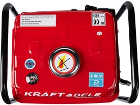 Generator electric monofazat KraftDele KD109, 1200W, 230V + 12V, portabil, pentru casă, teren, camping și lucrări în zone fără curent - Img 8