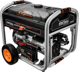 Generator electric trifazat pe benzină KraftDele KD3122, 9 kW, 230V/400V/12V, pornire electrică și manuală - Img 8