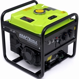 Generator inverter monofazat KraftDele KD687, 4 kW nominal / 4,3 kW maxim, 230V, sinusoidă pură, benzină - Img 2