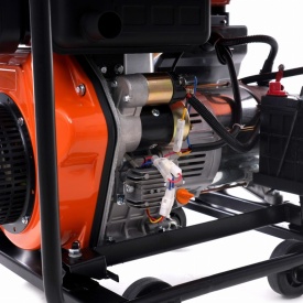 Generator monofazat KraftDele KD167 6 kW, 230V, pornire electrică și manuală, pentru alimentare de rezervă - Img 5