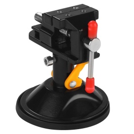 Imadă modelarscă mini rotativă cu ventuză KraftDele KD5981, 360°, pentru lucrări de precizie și prindere stabilă - Img 2