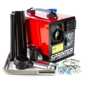 Încălzitor pe motorină Mar-Pol 9 kW, sistem de încălzire diesel cu cameră de ardere închisă, alimentare 12V/230V, telecomandă M80960 - Img 3