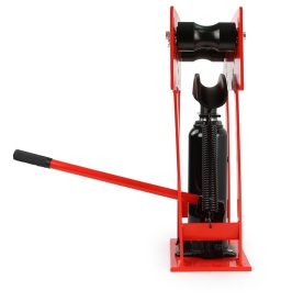 Îndoit țevi hidraulic Mar-Pol M55671, 16 tone, cu 8 profile pentru îndoire 0-90° a țevilor și elementelor metalice - Img 4