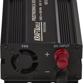 Invertor auto 12V la 230V cu sinus pur KraftDele KD1257, 300W putere continuă, 600W vârf, USB și protecții multiple - Img 9