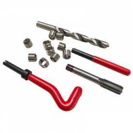 Kit profesional de reparare filete M5-M12 131 elemente VERKE V86230 - Img 3