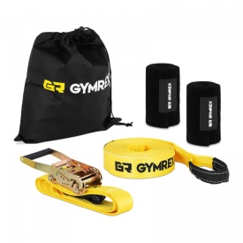 Kit Slackline Coarda Balans 13m cu clichet si protectie copac GR-SL15 10230149 Gymrex – Kraft&Dele