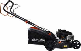 Kosiarka spalinowa cu autopropulsie KraftDele KD5084, 8 KM, lățime tăiere 400 mm, reglaj 25-75 mm, coș 45 L - Img 8