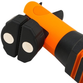 Lampă de lucru LED COB MaxRom V87511 cu acumulator Li-Ion, bază magnetică rotativă și funcție power bank USB - Img 8
