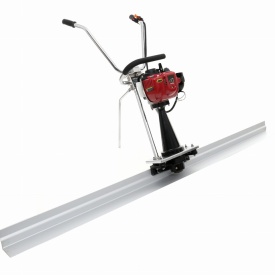 Listvă vibratoare pe benzină pentru beton KraftDele KD175, 2 m, motor 1,6 kW, pentru nivelare și compactare șape și pardoseli