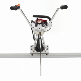Listvă vibratoare pe benzină pentru beton KraftDele KD175, 2 m, motor 1,6 kW, pentru nivelare și compactare șape și pardoseli - Img 4