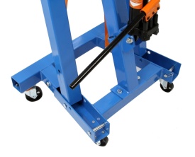 Macara de atelier hidraulică Mar-Pol M80405C, capacitate maximă 2T, braț reglabil în 4 trepte, pliabilă - Img 8