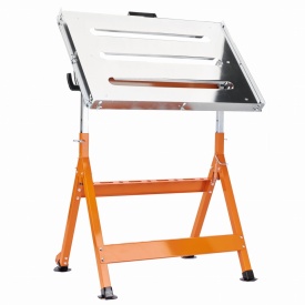 Masă de sudură pliabilă KraftDele KD1179, blat galvanizat, reglaj înălțime și unghi, 760 x 601 mm