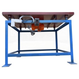 Masă vibrantă beton pentru producția de dale de pavaj 80*60*80cm 120W 55Kg 3000rpm F MX.VIB8060 – Kraft&Dele