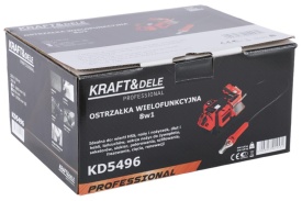 Mașină de ascuțit multifuncțională 8-în-1 KraftDele KD5496 – 220W, Arbore flexibil 21.000 rpm, Ascuțire burghie, dălți și cuțite - Img 2