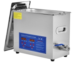 Mașină de curățare cu ultrasunete KraftDele KD449, 6,5L, cu încălzire, timer și afișaj LCD