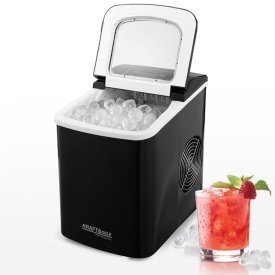 Mașină de făcut gheață KraftDele KD4123, 110W, rezervor 2L, aparat compact pentru casă, birou și evenimente - Img 2