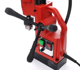 Mașină de găurit magnetică KraftDele KD1382, 1800 W, forță magnetică 1300 N, capacitate de găurire 16 mm - Img 4