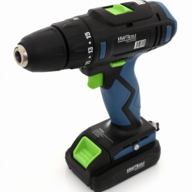 Mașină de găurit și înșurubat cu acumulator 18V KraftDele KD1671-Z, 2 baterii Li-Ion 1,3 Ah, încărcare rapidă, trusă completă - Img 2