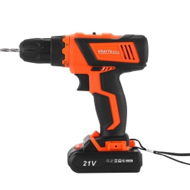 Mașină de găurit și înșurubat cu acumulator 21V KraftDele KD3356, 2 baterii 2Ah, accesorii și valiză - Img 5