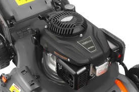 Mașină de tuns gazon pe benzină cu autopropulsie KraftDele KD5085, 9 CP, lățime de lucru 510 mm, coș 70 L - Img 11
