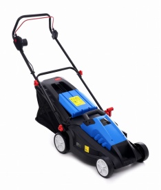 Mașină de tuns iarba electrică KraftDele KD5403, 2600W, coș colector 50L, lățime de tăiere 380 mm - Img 2