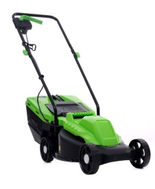 Mașină de tuns iarba electrică KraftDele KD5425, 2200W, lățime de tăiere 32 cm, coș 30L - Img 4