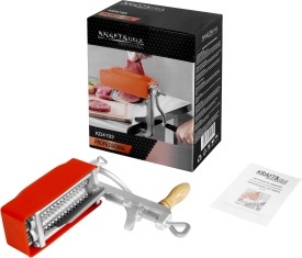 Mașină manuală pentru frăgezirea și întinderea cărnii KraftDele KD4193, cu prindere pe blat și role de lucru - Img 11