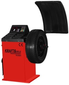 Mașină semi-automată de echilibrat roți KraftDele KD5841 – 230V, jante 10–24”