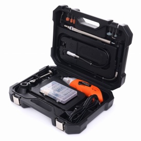 Mini polizor multifuncțional KraftDele 270W cu set 126 accesorii pentru șlefuire, gravare, găurire și lustruire KD10752 - Img 3