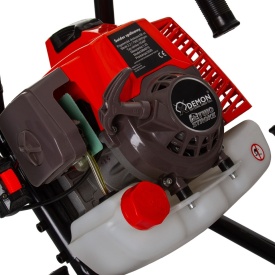 Motoburghiu pe benzină Mar-Pol M84012, 2 timpi, 68 cm³, 2,2 kW, pentru găuri în sol și lucrări de montaj garduri - Img 2