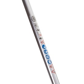 Motocoasă pe benzină Mar-Pol RQ580, 51,7 cm³, 2 kW, cu ham și accesorii pentru tăierea ierbii, buruienilor și tufărișului - Img 11