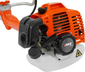 Motocoasă pe benzină MaxRom BC530B cu sistem anti-vibrații, 52 cc, 2,5 CP, ham inclus și accesorii pentru tuns iarbă și vegetație densă - Img 4