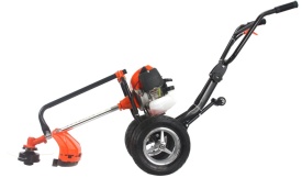 Motocoasă pe roți Mar-Pol DEMON Trolley M83107, 2 timpi, 1,4 kW, lățime de tăiere 42 cm, pentru teren dificil și pante - Img 3