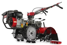 Motocultor 62 cm 7 HP DEMON M83251 – cu tracțiune, 2 viteze înainte + marșarier, adâncime 29 cm, set roți - Img 5