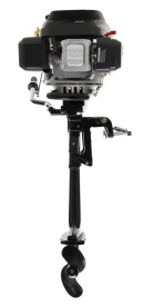 Motor de barcă 4 timpi KraftDele KD178 – 4.9kW/6.5CP, 196cm³, 7000rpm, elice 200mm, rezervor 1.3L, benzină 95, 22.5kg - Img 3