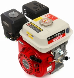 Motor termic pe benzină KraftDele KD1825, 7 CP, arbore 20 mm, OHV, pentru utilaje și echipamente de lucru