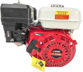 Motor termic pe benzină VERKE 7,5 CP, 4 timpi, ax 20 mm, 207 cmc, pentru compactoare, motoutilaje și echipamente de lucru - Img 4