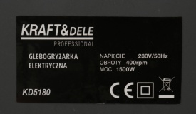 Motosapă electrică de grădină KraftDele KD5180, 1500W, lățime de lucru 300 mm, 400 rpm - Img 11