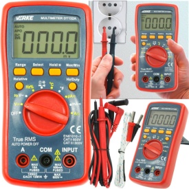Multimetru digital True RMS MaxRom V86285, cu autorange, măsurare tensiune, curent, rezistență, capacitate, frecvență și temperatură - Img 10